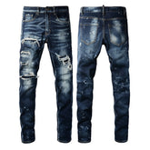 Men Trendy Jeans High-street trendy apparel