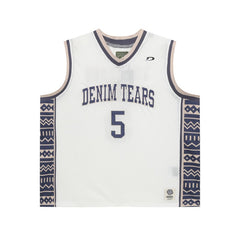 Denim Tears T Shirts Breathable quick-drying mesh sports tank top
