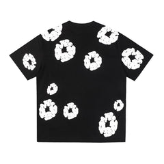 Denim Tears T Shirts Premium-quality puff print casual streetwear style