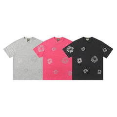 Denim Tears T Shirts Rhinestones