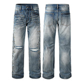 Men Trendy Jeans High-street trendy apparel