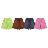 Denim Tears Shorts Premium-quality puff print casual streetwear style Gradient color