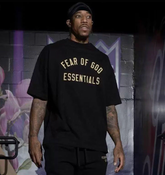 FOG Essentials Discharge Print Heavyweight Short Sleeve T-Shirt – 2024 Fall/Winter