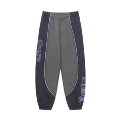 Denim Tears Sweatpants 320g Casual Embroidered Color-Block Fabric