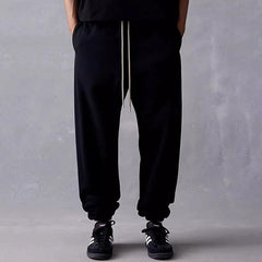 FOG Essentials Silicone Print Fleece Sweatpants – 2023SS American Streetwear