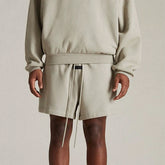 FOG Essentials Classic Rolled-Hem Shorts – 2024SS Unisex American Streetwear