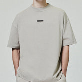 FOG Essentials Heavyweight Unisex Short Sleeve T-Shirt – 2025 Spring American Relaxed Fit