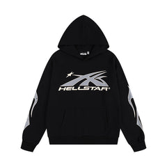 Hell Star Heavyweight Terry Tracksuit – Black