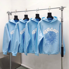 SP5DER Spider Web Heavyweight Hoodie & Sweatpants Set