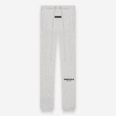 FOG Essentials Black Flocked Print Fleece Sweatpants – 2022S American Streetwear