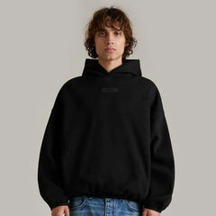 FOG Essentials Ribbed Edge Stretch Relaxed Hoodie – 2024SU American Streetwear