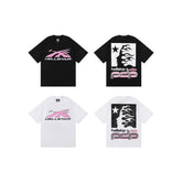 HELLSTAR Hip-Hop Graphic Letter Print Streetwear Oversized Cotton Tee