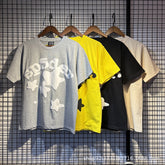 Sp5der Spider Web Bubble Letter Graphic Tee