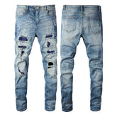 Men Trendy Jeans High-street trendy apparel