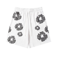 Denim Tears Shorts Premium-quality puff print casual streetwear style
