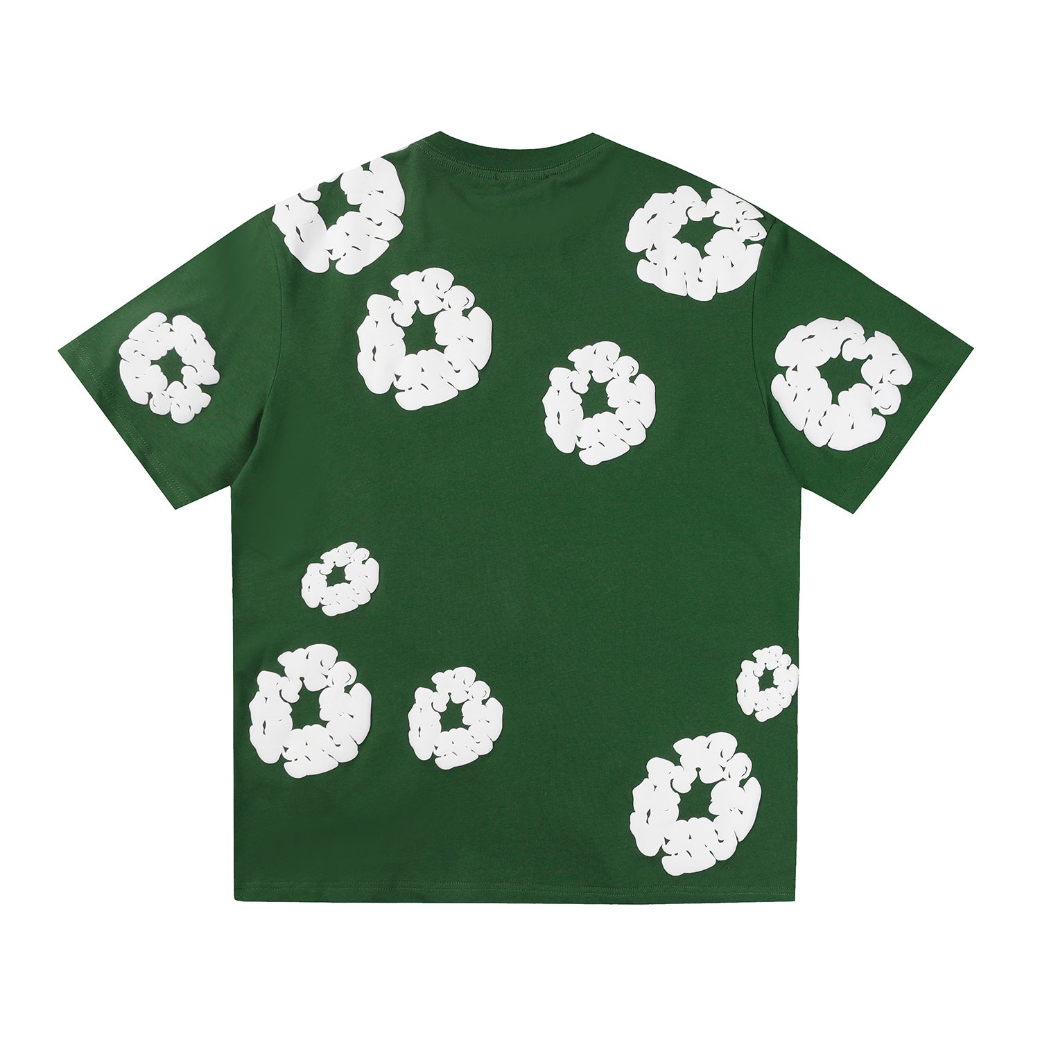 Denim Tears T Shirts Premium-quality puff print casual streetwear style