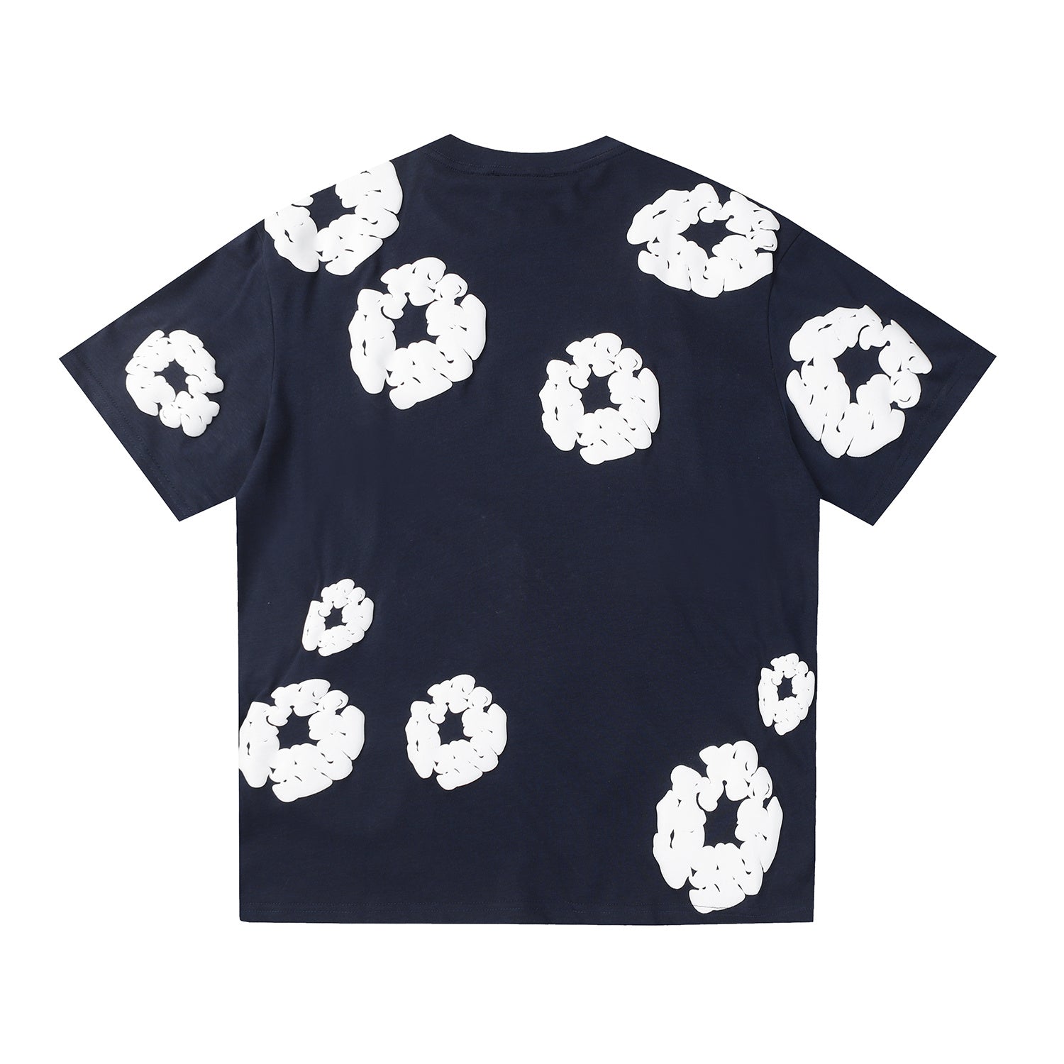 Denim Tears T Shirts Premium-quality puff print casual streetwear style