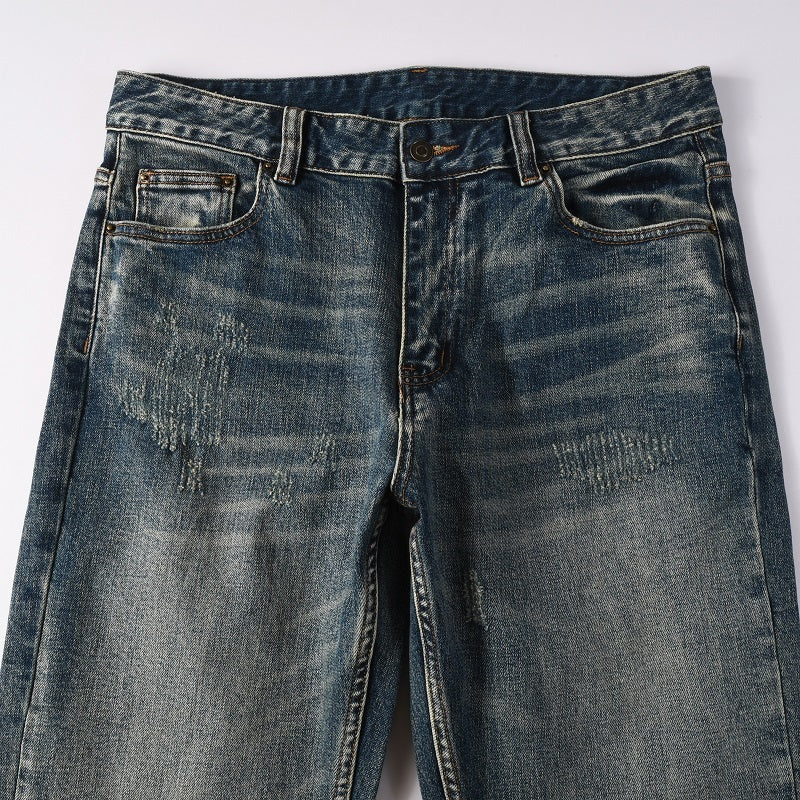 Men Trendy Jeans High-street trendy apparel