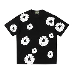 Denim Tears T Shirts Premium-quality puff print casual streetwear style