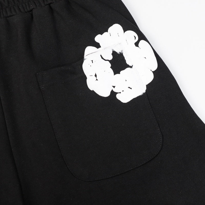 Denim Tears Shorts Premium-quality puff print casual streetwear style