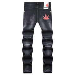 DSQ2 Jeans Distressed Slim-fit Stretch Jeans