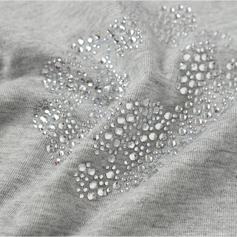 Denim Tears T Shirts Rhinestones