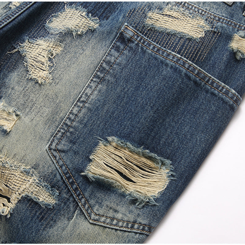 Mens Fashion Jeans damaged #027