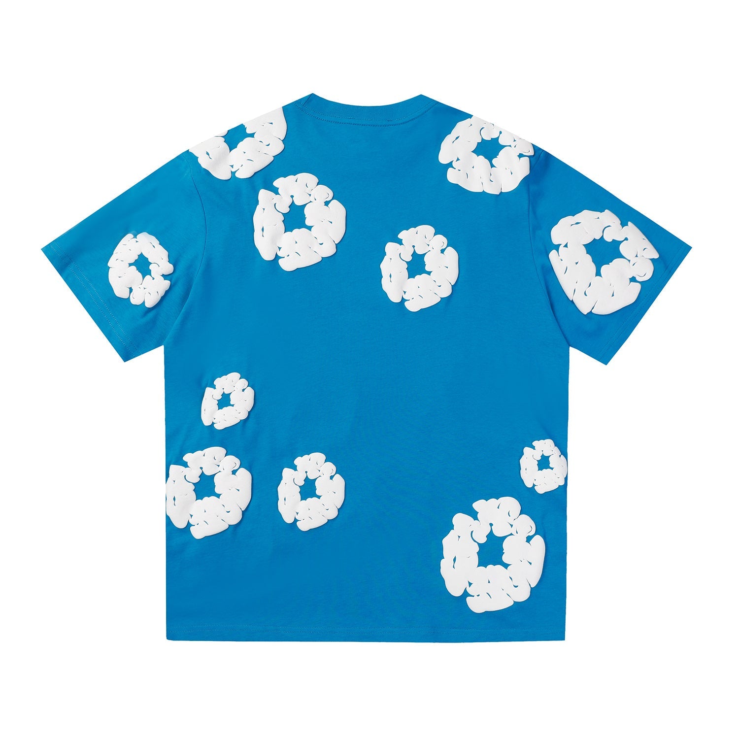 Denim Tears T Shirts Premium-quality puff print casual streetwear style