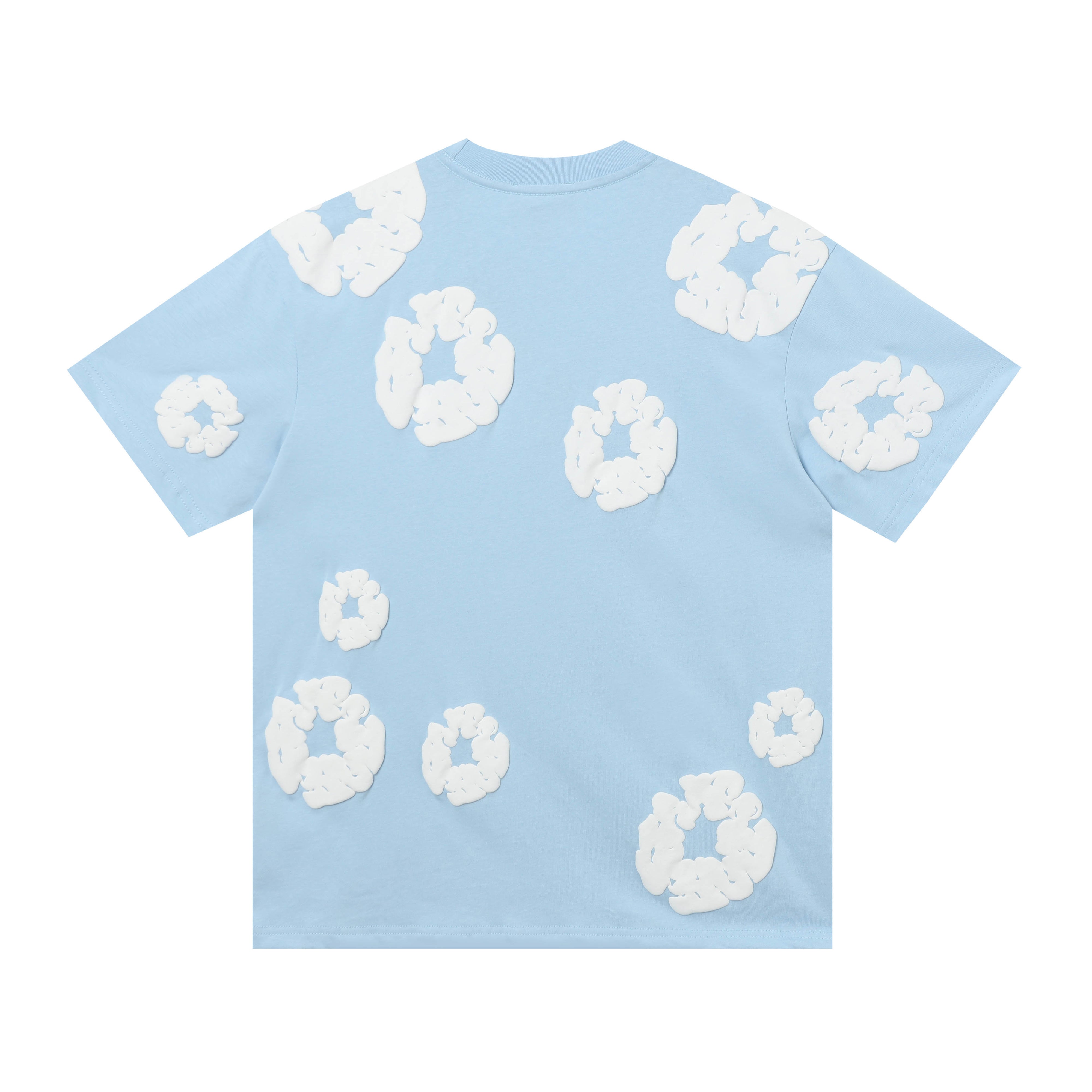 Denim Tears T Shirts Premium-quality puff print casual streetwear style