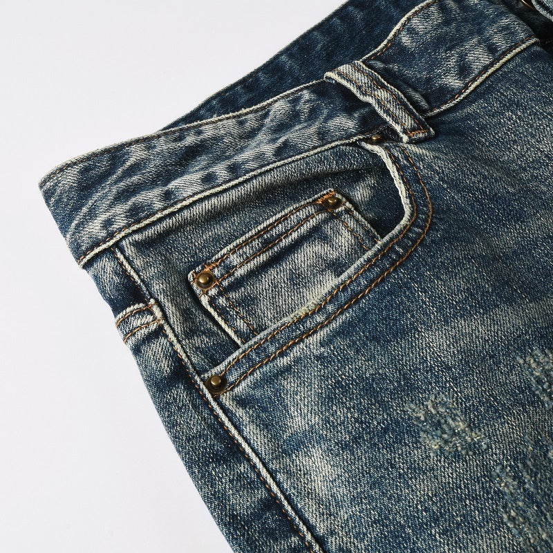 Men Trendy Jeans High-street trendy apparel