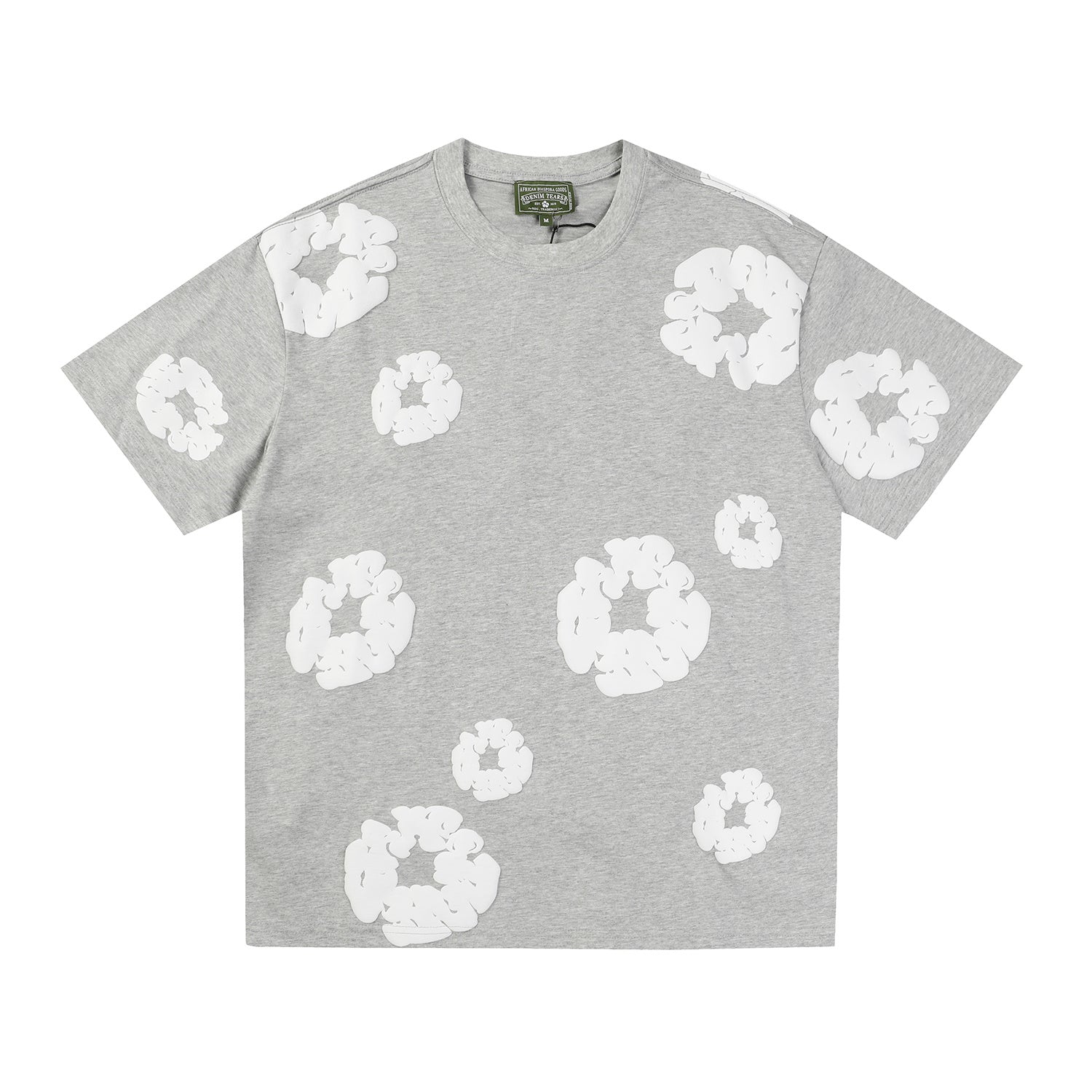 Denim Tears T Shirts Premium-quality puff print casual streetwear style