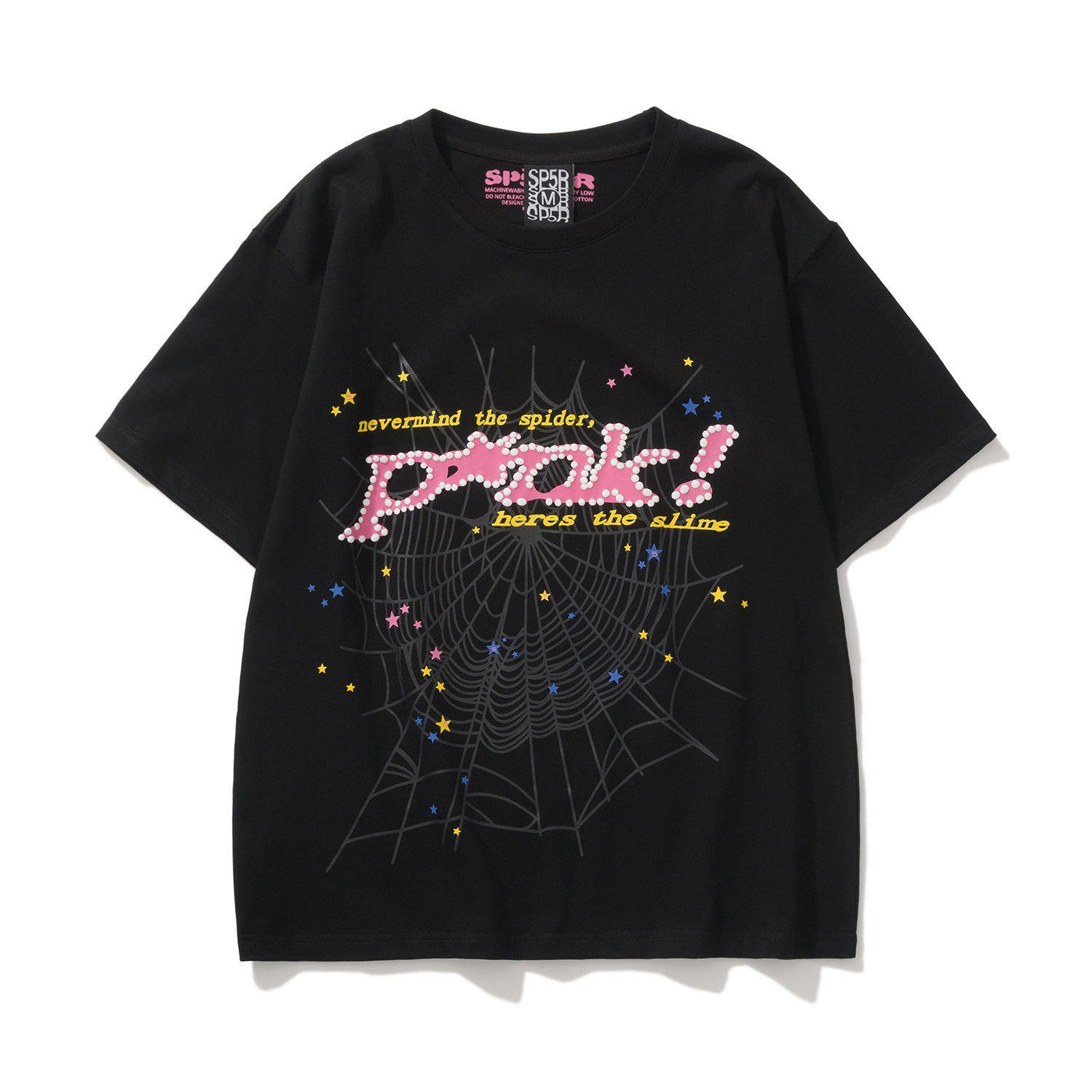 SP555DER Spider Web Graphic Tee