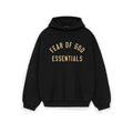 FOG Essentials Letter Print Heavy Fleece Pullover Hoodie – 2024FW Unisex High Street