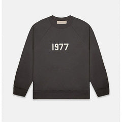 FOG Essentials 1977 Flocked Long Sleeve T-Shirt – 2022SS Men's Streetwear