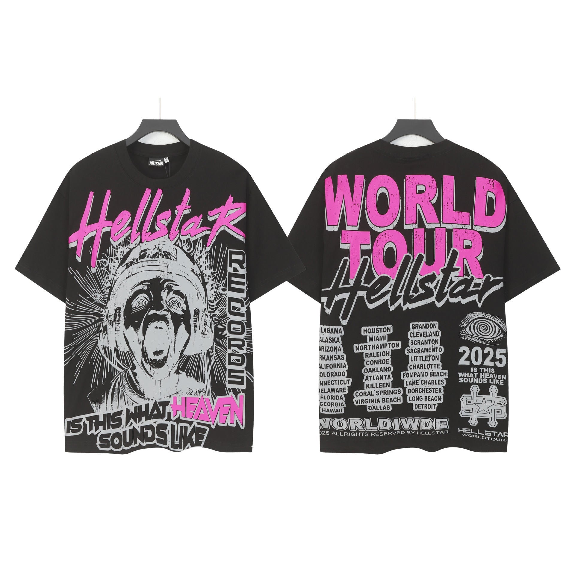 Hellstar Oversized Streetwear Graphic Tee