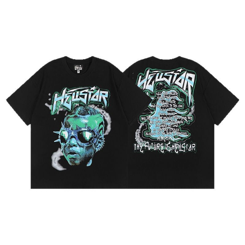 Vintage Floral Print Oversized T-Shirt – Unisex Streetwear