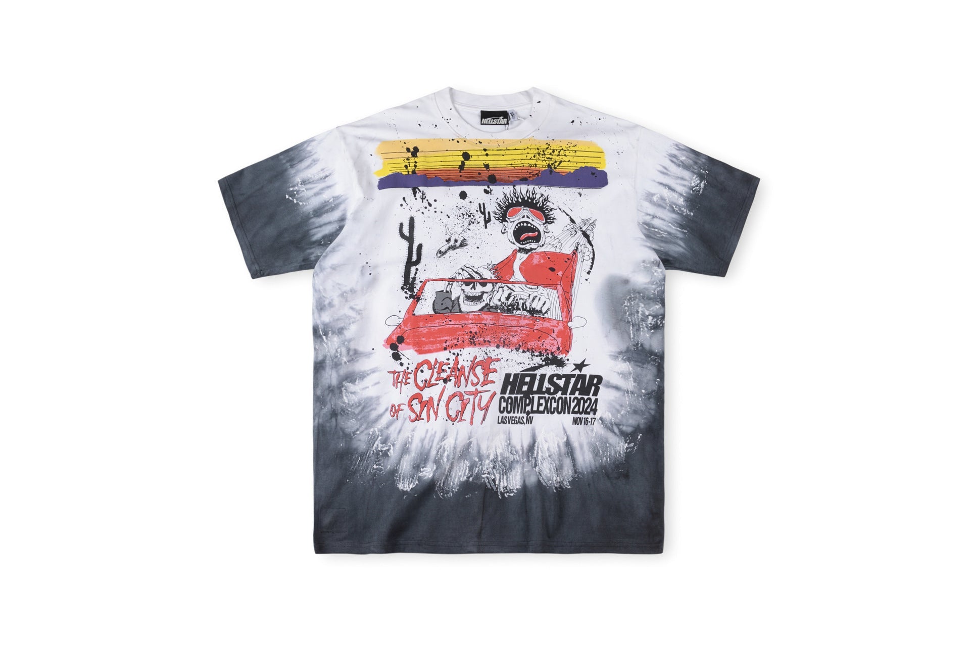 2025 Hellstar Streetwear Hip-Hop Long Sleeve Tee – Unisex