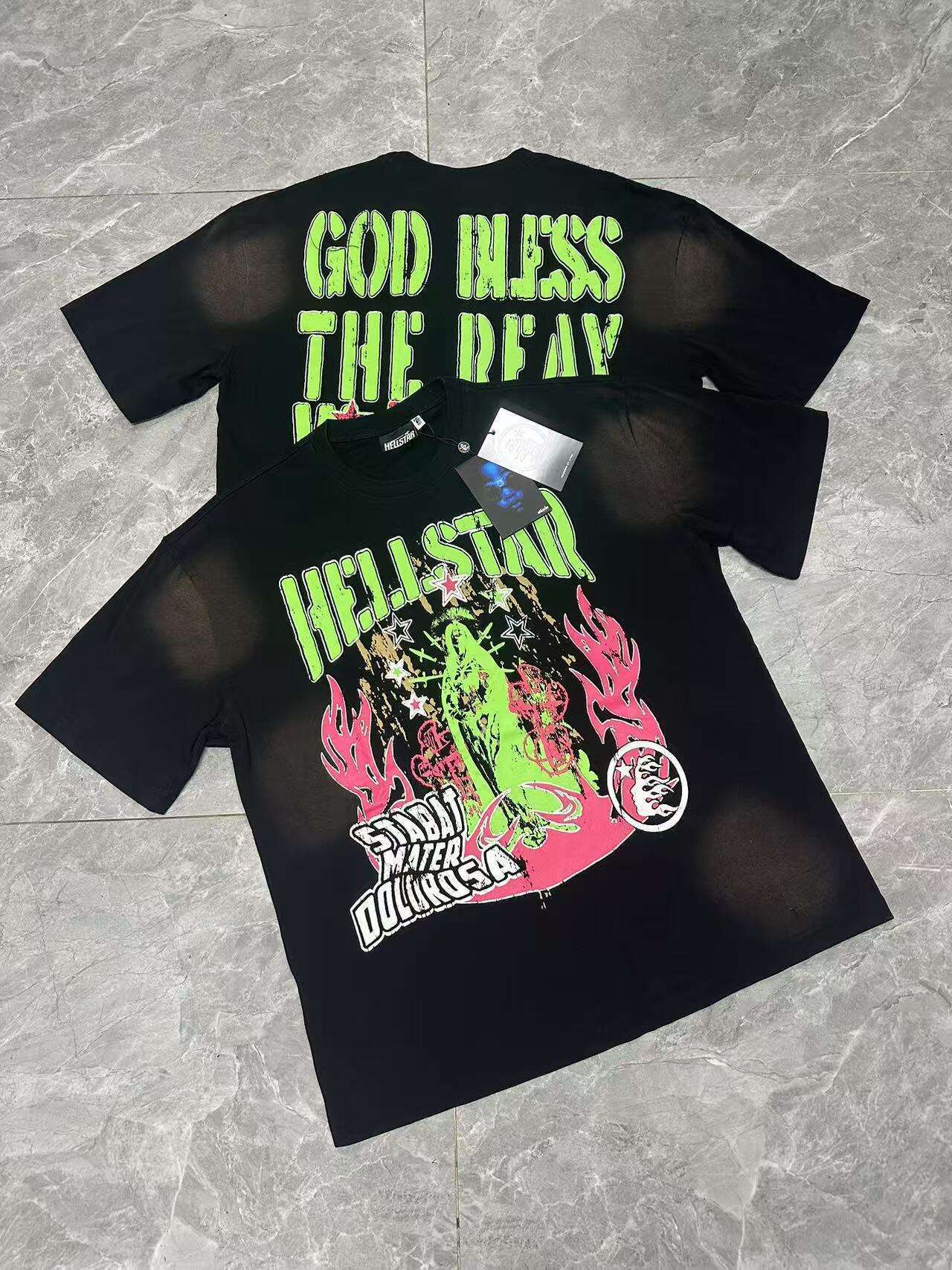 Hellstar Washed Oversized Short Sleeve Tee