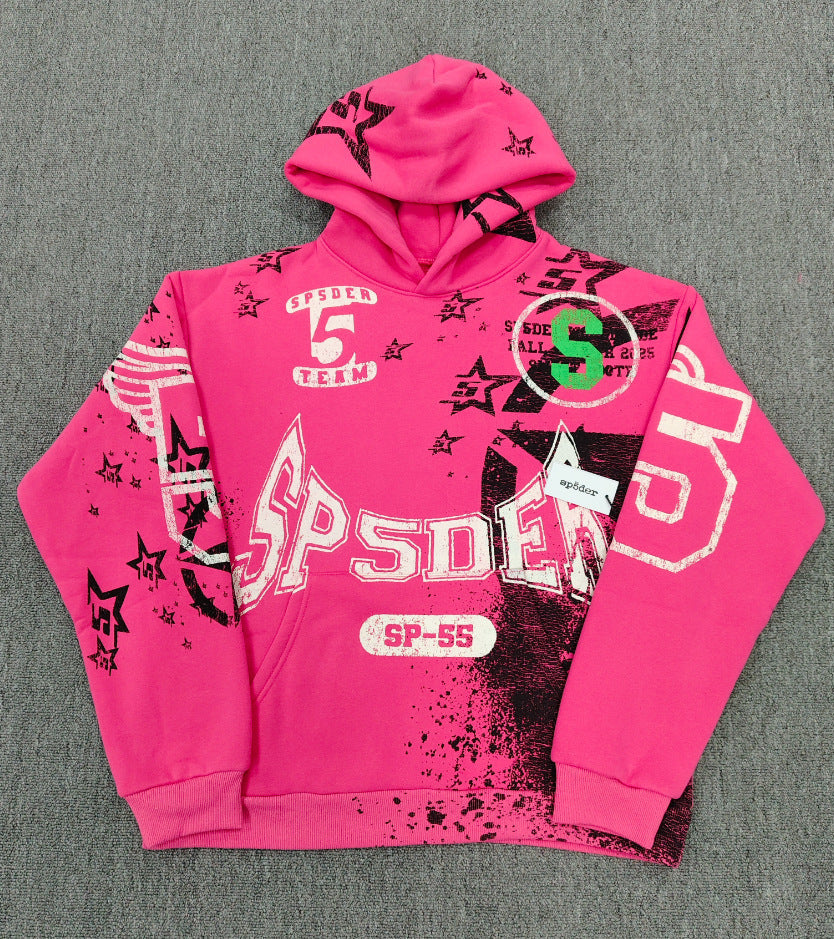 SP5DER Spider Web Heavyweight Hoodie & Sweatpants Set