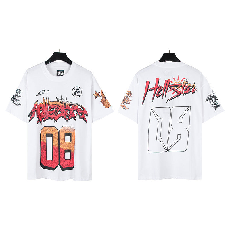 Hellstar Oversized Cotton Streetwear Tee – Unisex