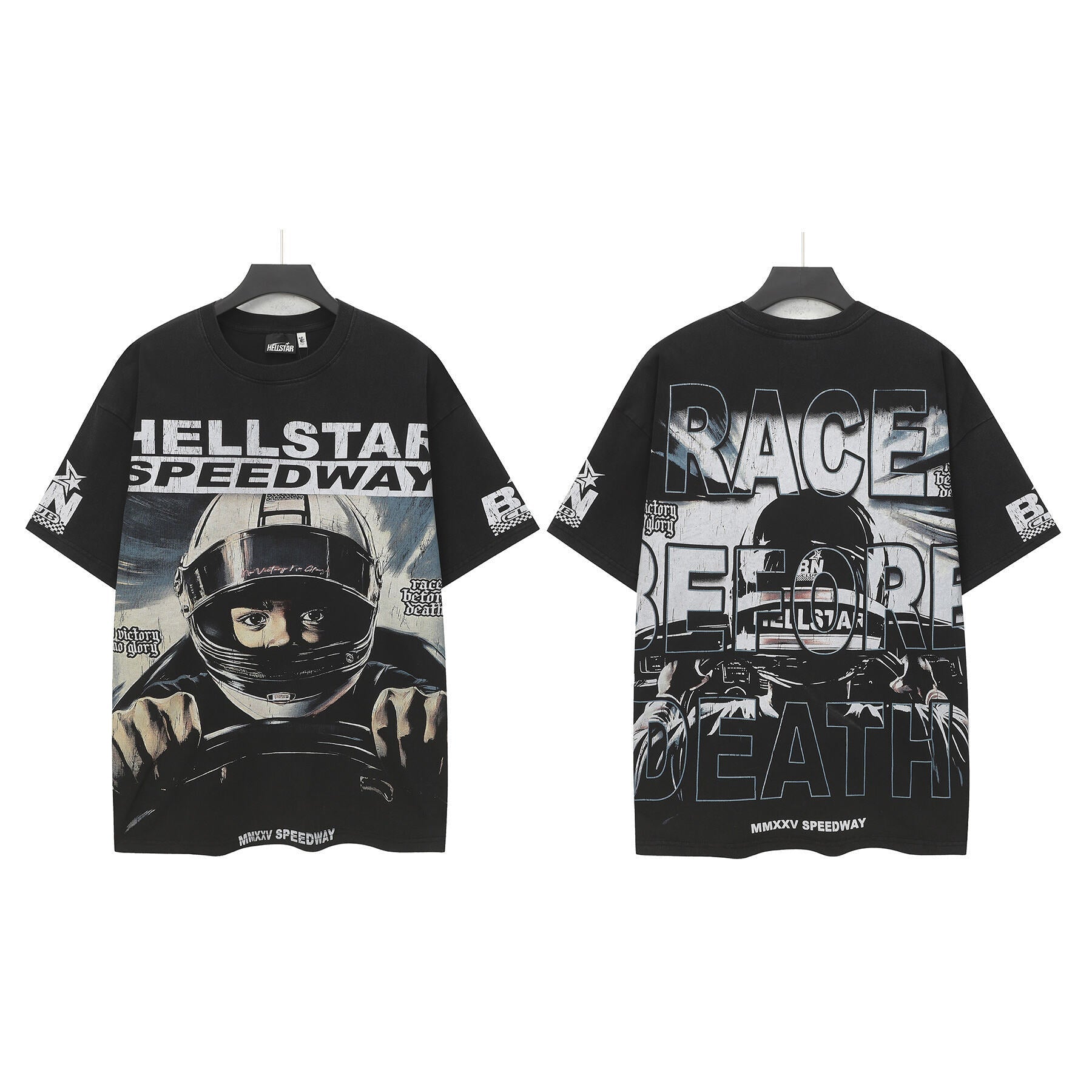Hellstar Washed Oversized Short Sleeve Tee