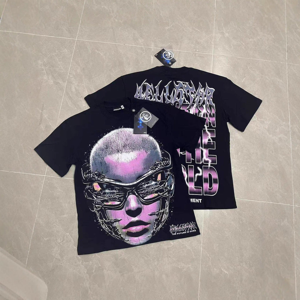 Hellstar Oversized Streetwear Graphic Tee