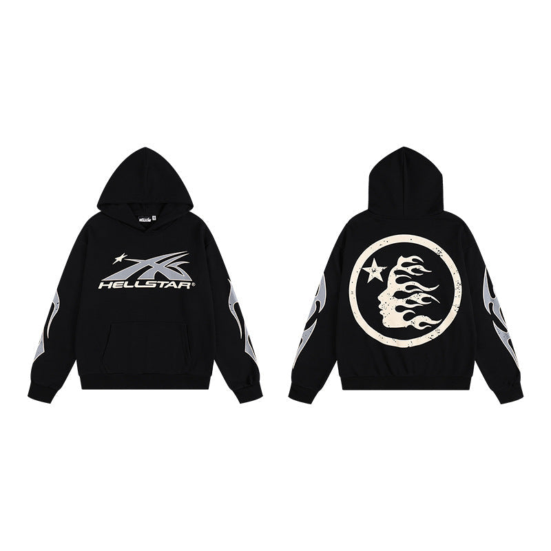 Hell Star Heavyweight Terry Tracksuit – Black
