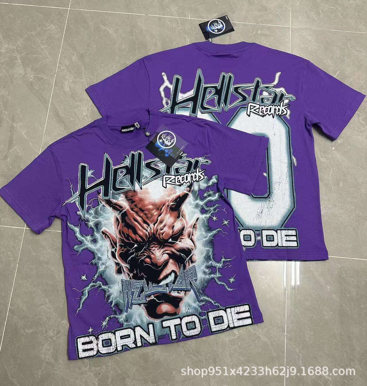 Hellstar Oversized Streetwear Graphic Tee