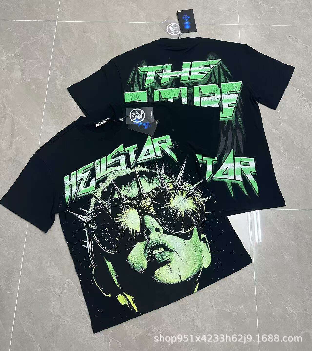 Hellstar Oversized Streetwear Graphic Tee