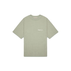 FOG Essentials White Flocked Short Sleeve T-Shirt – 2022SS Men's Casual Streetwear