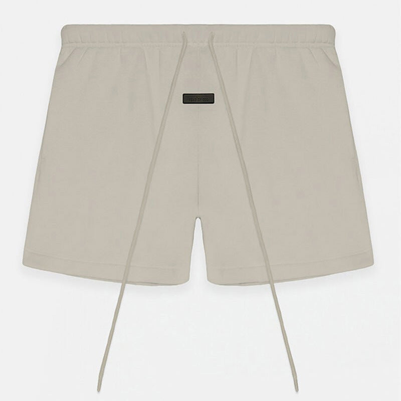 FOG Essentials Classic Rolled-Hem Shorts – 2024SS Unisex American Streetwear