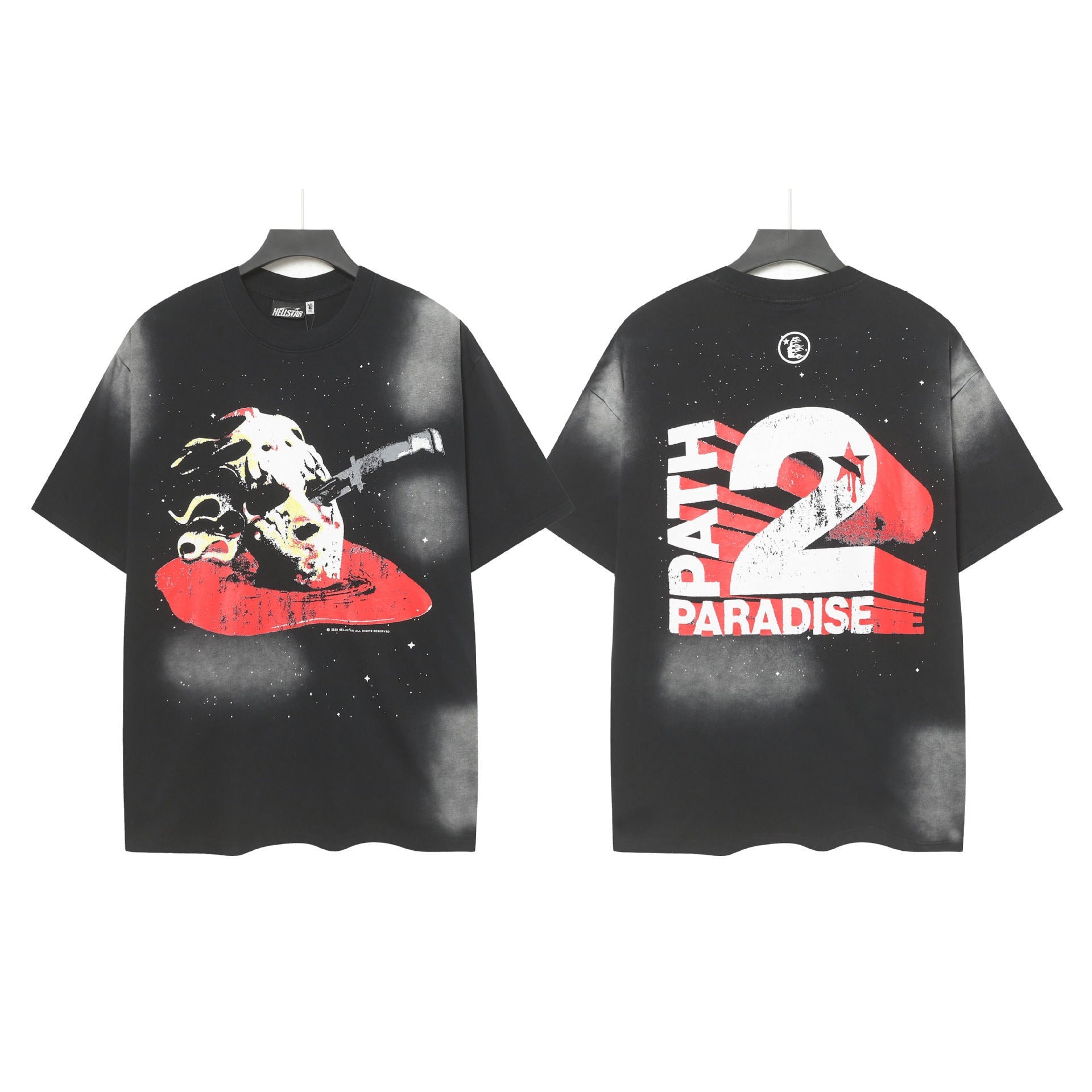 Hellstar Washed Oversized Short Sleeve Tee