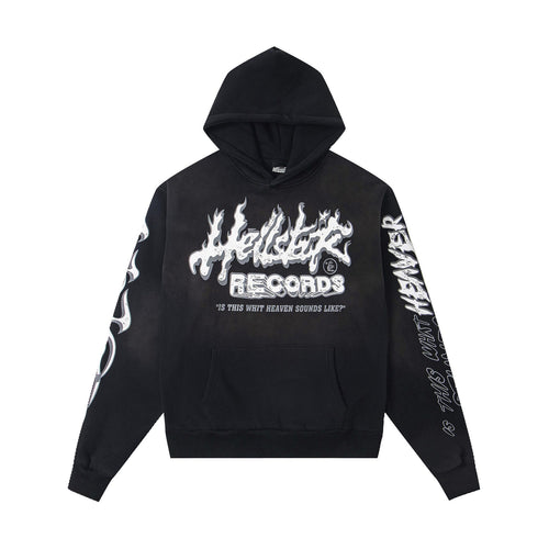 2025 Hellstar Streetwear Fleece-Lined Washed Zip-Up Hoodie – Unisex