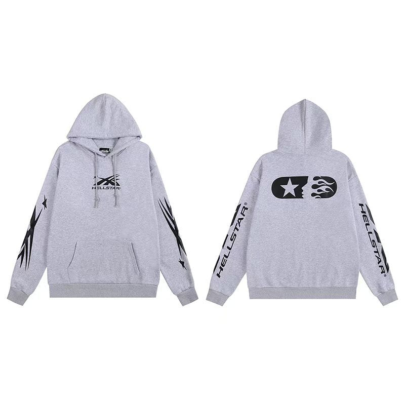 Hell Star Heavyweight Terry Hoodie Tracksuit Set – Unisex